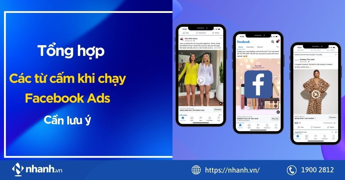 Tổng hợp các từ cấm khi chạy Facebook Ads cần lưu ý