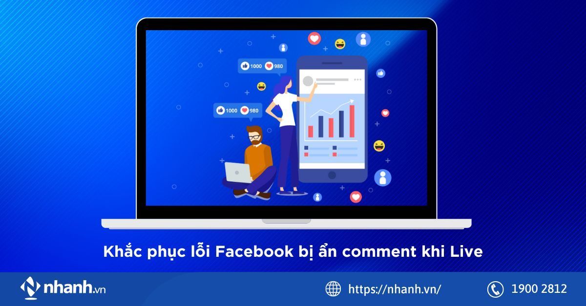 Khắc phục lỗi Facebook bị ẩn comment khi Live