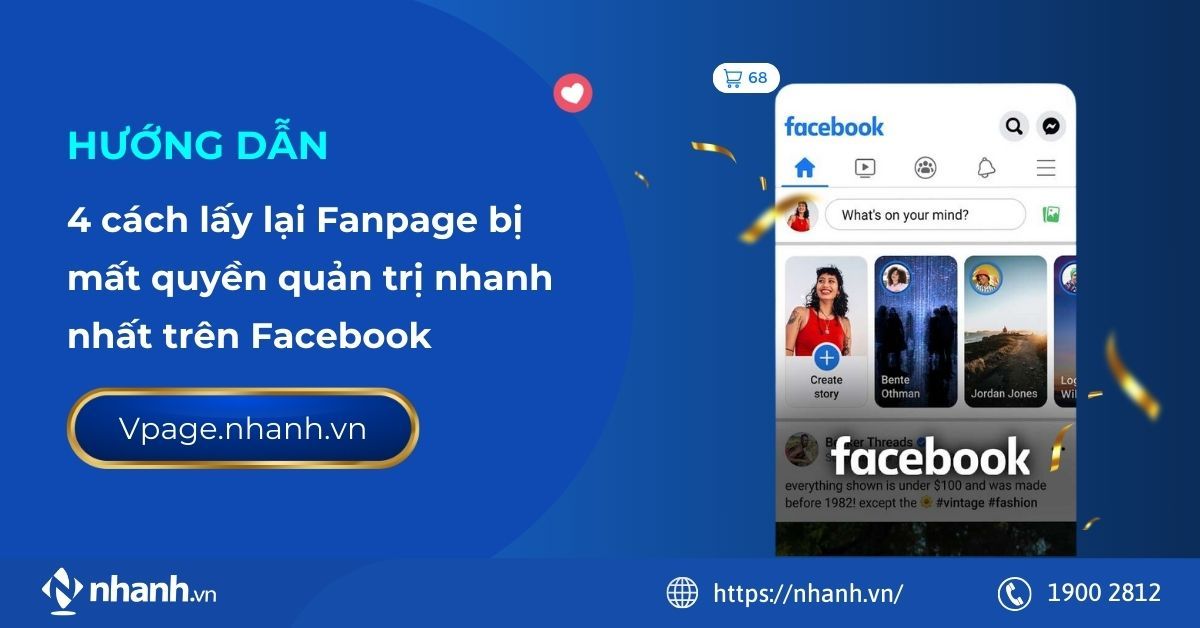 Nguyên nhân mất fanpage Facebook