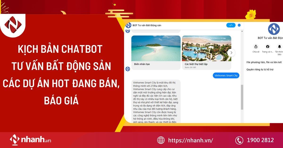 chatbot bất động sản