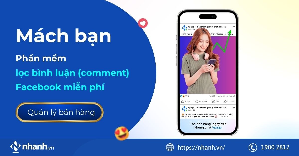 Mách bạn Phần mềm lọc bình luận (comment) Facebook miễn phí