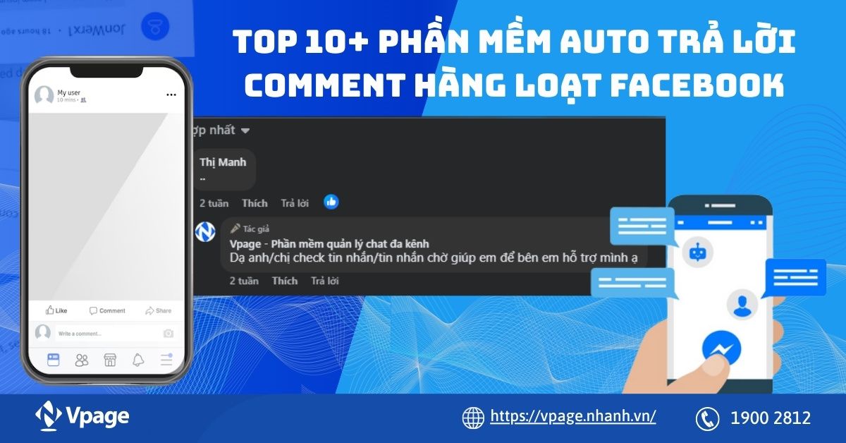 TOP 10+ phần mềm auto trả lời comment hàng loạt Facebook