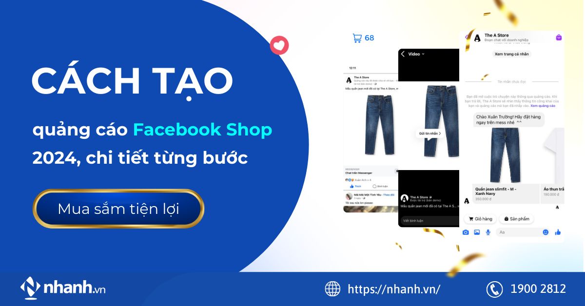 Cách tạo quảng cáo Facebook Shop 2024