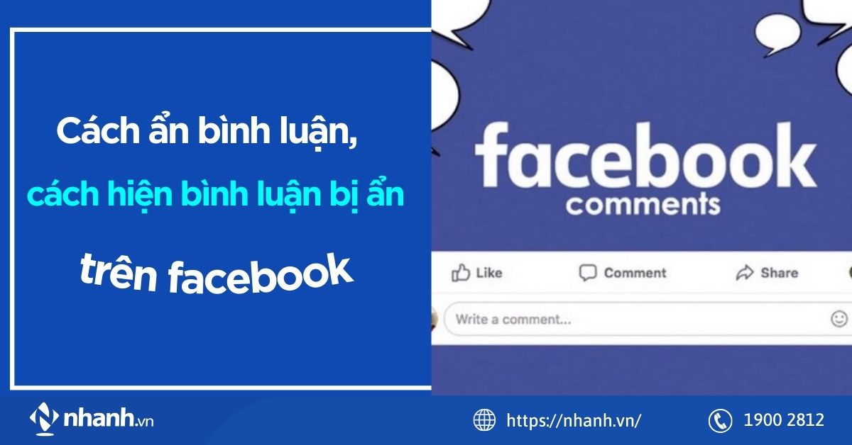 Cách ẩn bình luận, hiện bình luận bị ẩn trên facebook