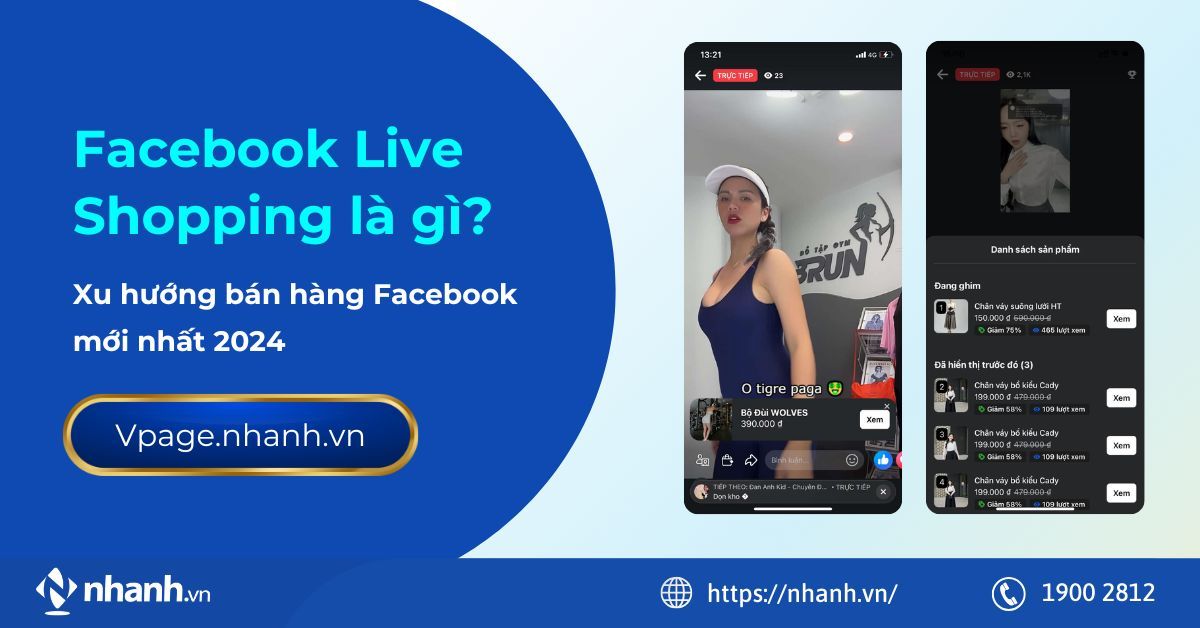 Facebook Live Shopping là gì? Xu hướng bán hàng Facebook mới nhất 2024