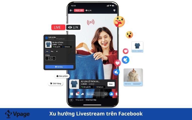 Xu hướng Livestream trên Facebook