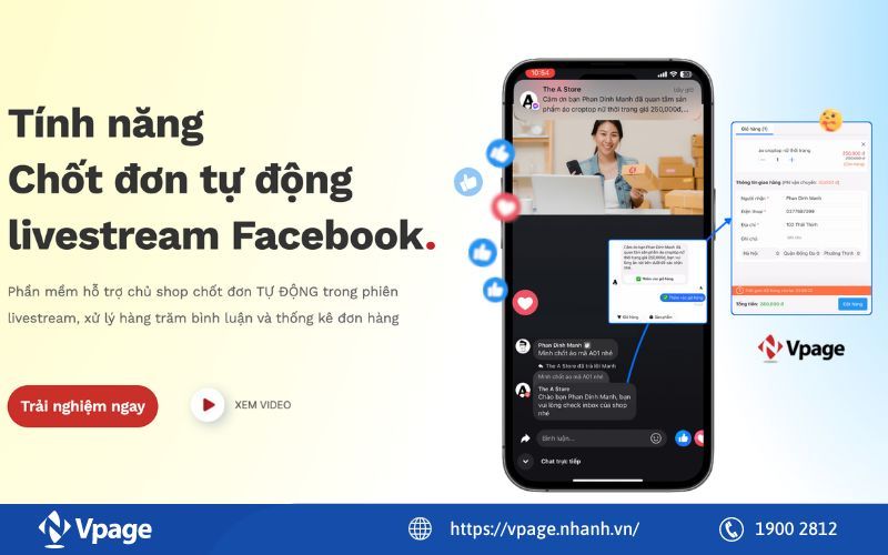 Sử dụng phần mềm livestream bán hàng