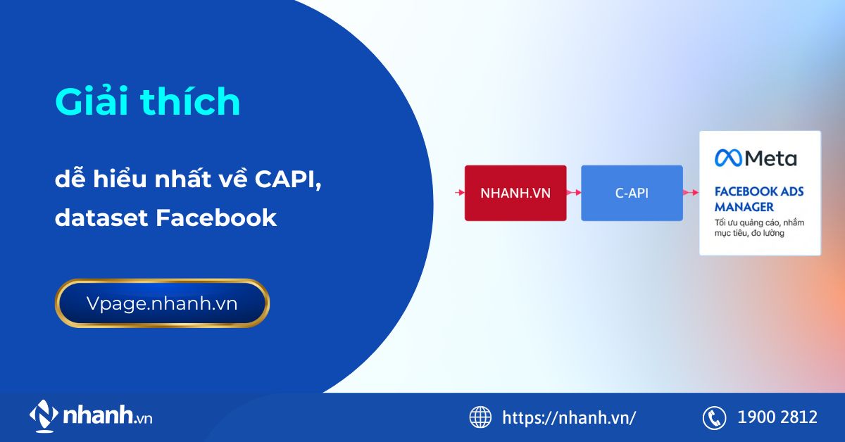 Giải thích dễ hiểu nhất về CAPI, dataset Facebook