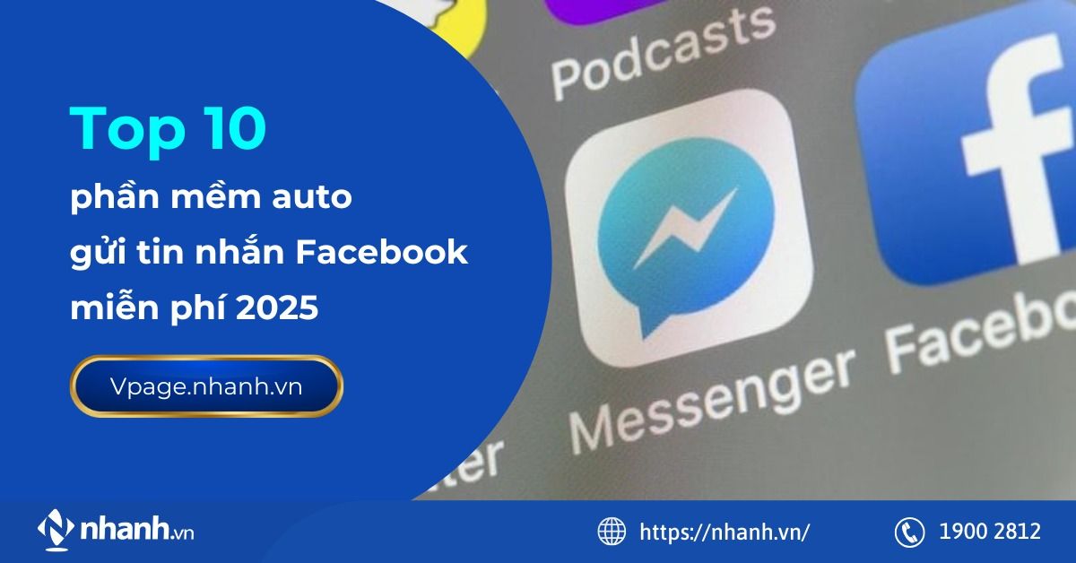 Top 10 phần mềm auto gửi tin nhắn Facebook miễn phí 2025