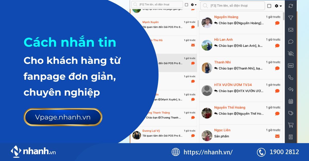 Cách nhắn tin cho khách hàng từ fanpage chuyên nghiệp, tiện lợi