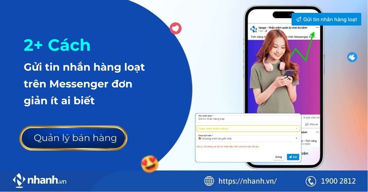 2+ cách gửi tin nhắn hàng loạt trên Messenger đơn giản ít ai biết