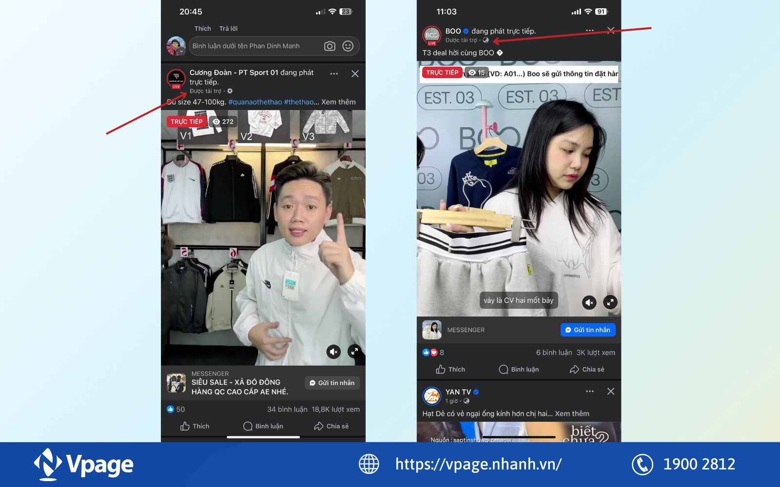 Chạy quảng cáo livestream Facebook