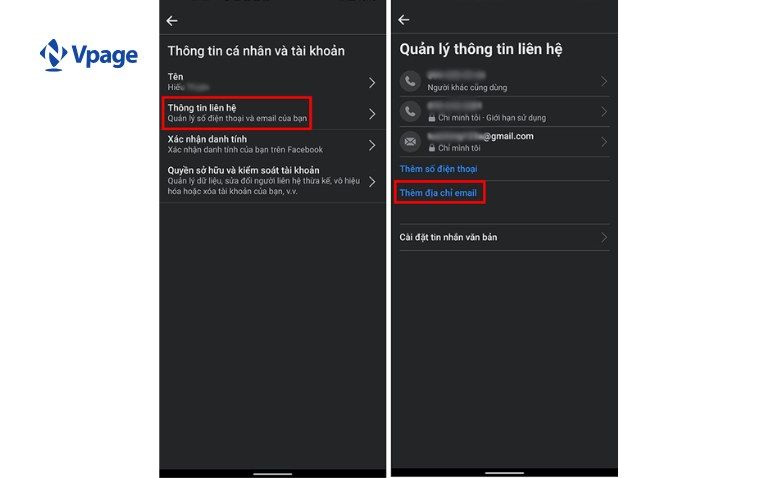Nhập địa chỉ email