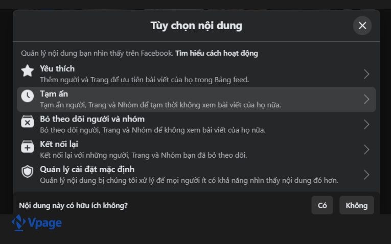 Chọn tạm ẩn