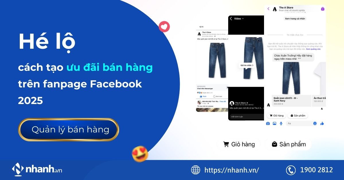 Hé lộ cách tạo ưu đãi bán hàng trên fanpage Facebook 2025