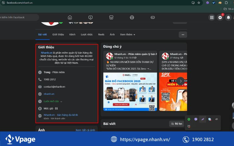 Cập nhật đầy đủ thông tin doanh nghiệp