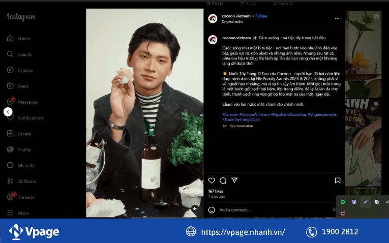 Sử dụng Instagram Reels