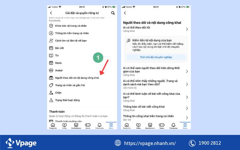 Cách hiển thị số người theo dõi trên trang cá nhân