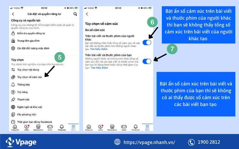 Hướng dẫn từng bước ẩn lượt like trên Facebook bằng điện thoại