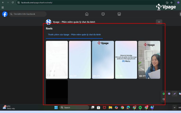Tạo video Reels và livestream