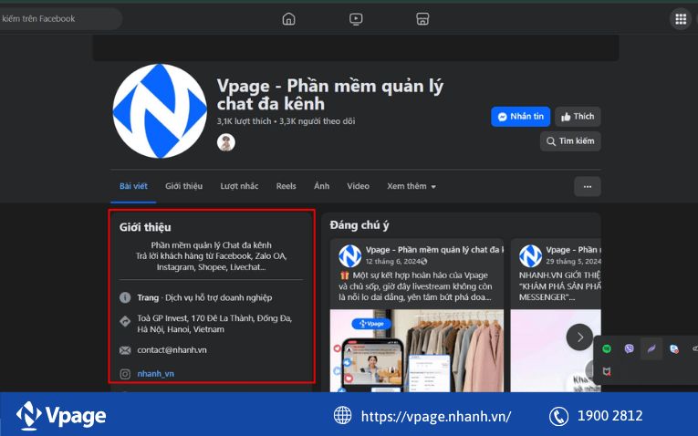 Viết mô tả ngắn & phần “Giới thiệu” có định hướng chuyển đổi
