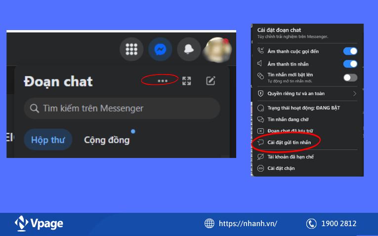 Cách điều chỉnh đối tượng gửi tin nhắn chờ trên máy tính