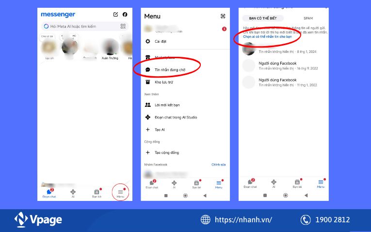Cách bật thông báo tin nhắn chờ trên điện thoại