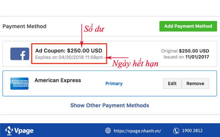 Nhận qua chương trình khuyến mãi định kỳ của Meta