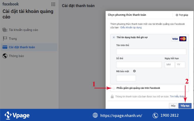 Cách sử dụng tín dụng quảng cáo Facebook hiệu quả