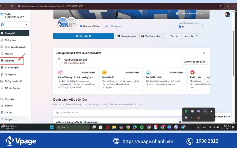 Lấy ID bài viết từ Meta Business Suite