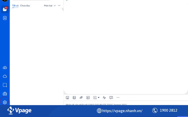 Mở ứng dụng Zalo PC trên máy tính
