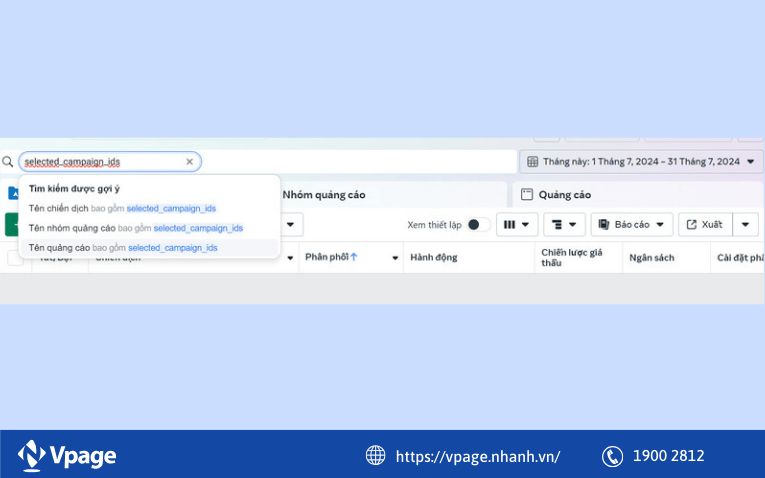 Sử dụng thanh tìm kiếm nâng cao