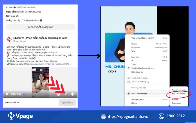Hoàn tất quá trình download