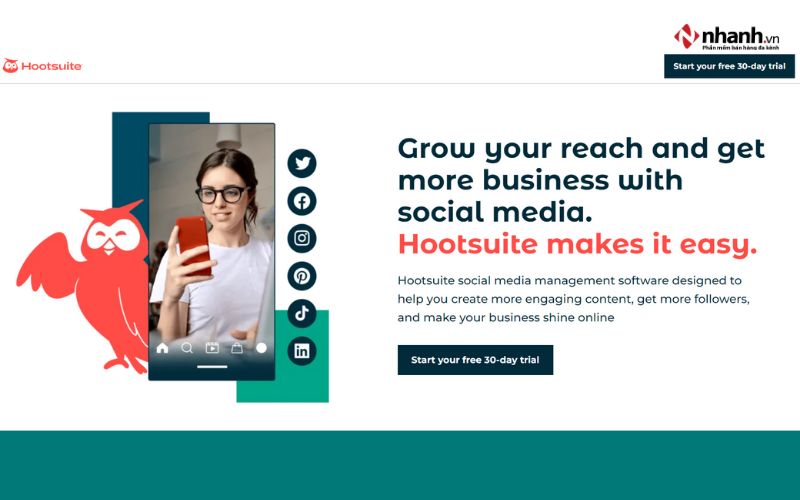 Phần mềm Hootsuite