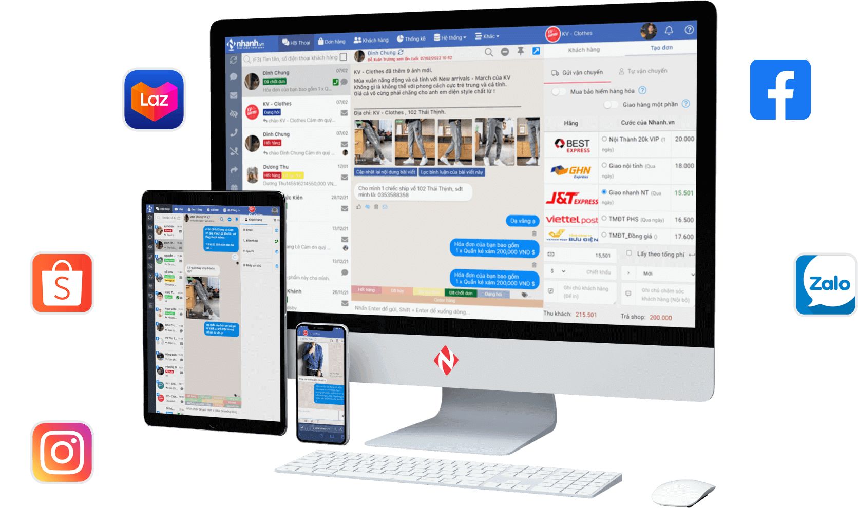 Phần mềm quản lý fanpage