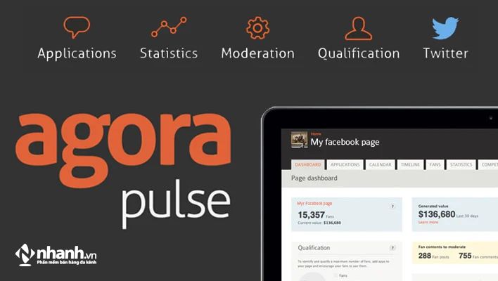 Phần mềm quản lý fanpage AgoraPulse