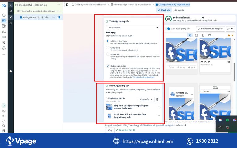 Cách đặt giá thầu trong Facebook Ads (qua Trình quản lý quảng cáo)