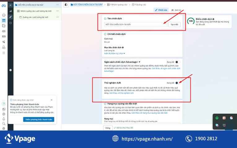 Hướng dẫn cách chạy quảng cáo lượt thích fanpage Facebook hiệu quả