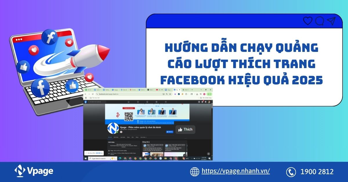 Hướng dẫn chạy quảng cáo lượt thích trang Facebook hiệu quả 2025