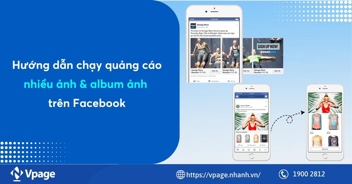 Hướng dẫn chạy quảng cáo nhiều ảnh & album ảnh trên Facebook