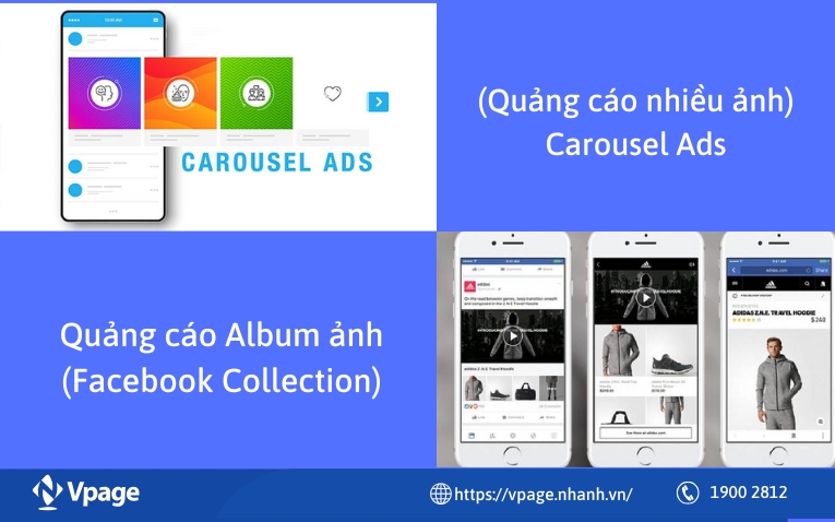 Ưu, nhược điểm của quảng cáo Carousel và album ảnh