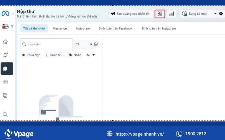 Cài đặt trả lời tin nhắn nhanh trên Fanpage Facebook