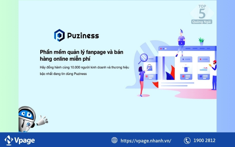 Phần mềm auto trả lời comment Facebook Puziness