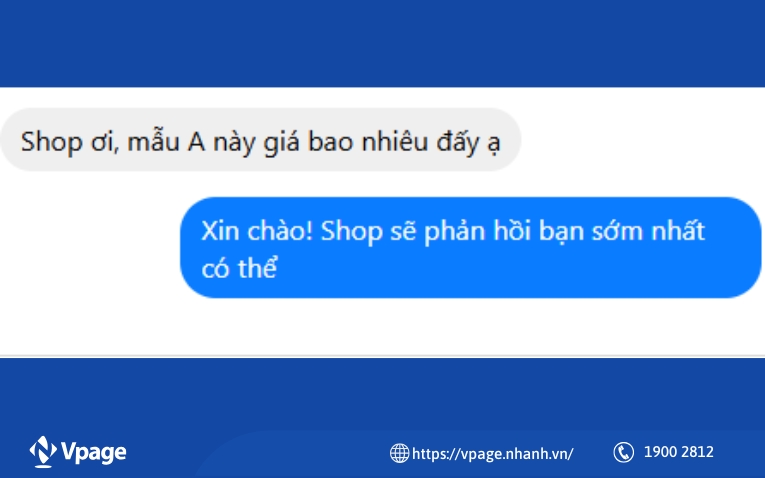 Câu trả lời rập khuôn khi sử dụng chatbot
