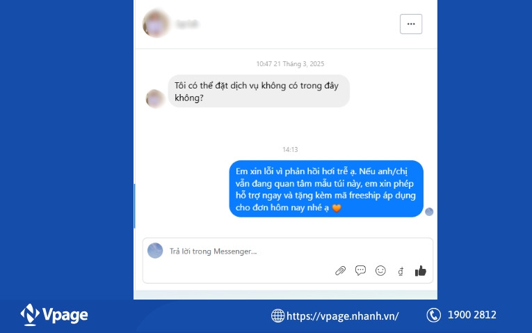 Gợi lại nhu cầu và thể hiện sự sẵn sàng hỗ trợ