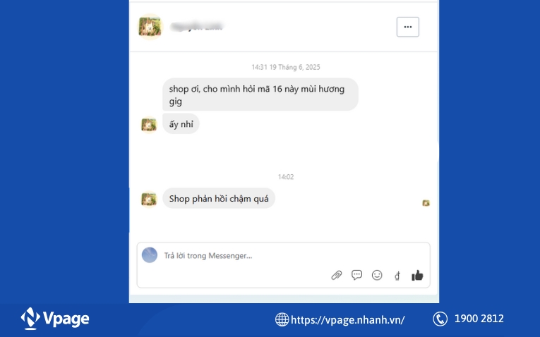 Khách hàng online thường sẽ dễ mất kiên nhẫn nếu không được phản hồi nhanh