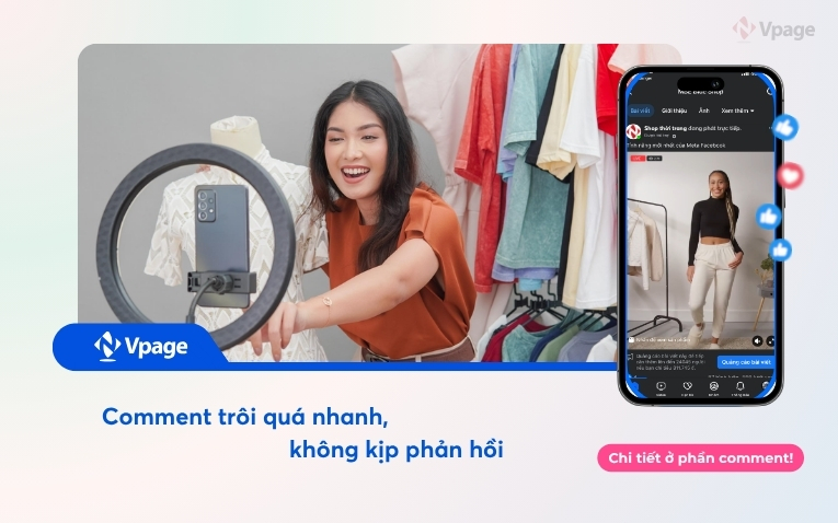 Tại sao comment livestream bị bỏ sót nhiều?