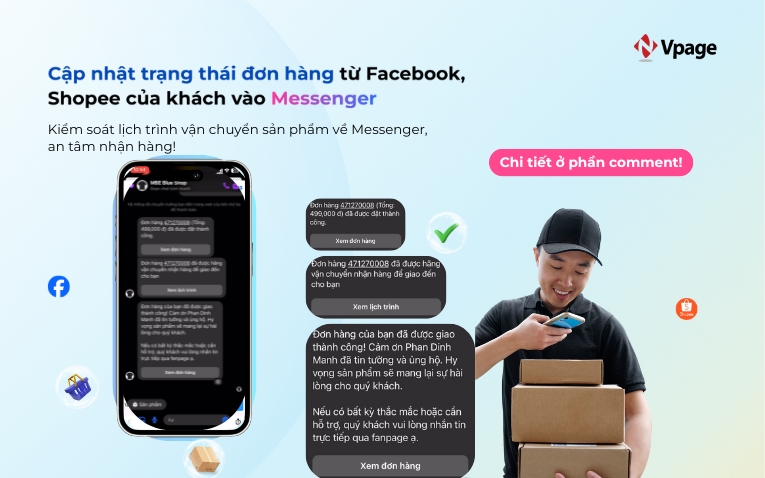 Tính năng theo dõi lịch trình đơn hàng cho khách hàng