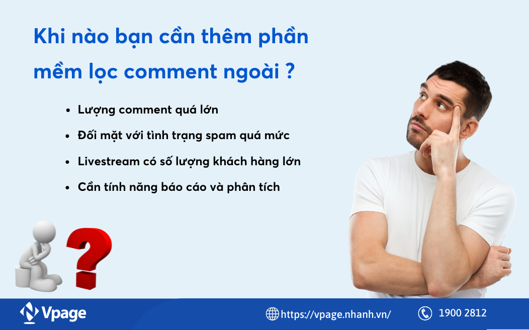 Những tình huống bạn cần phần mềm lọc comment