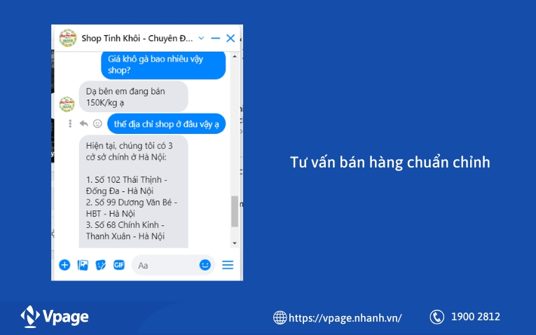 Tư vấn bán hàng chuẩn chỉnh